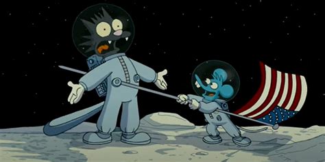 simpsons producers explain  origins  itchy scratchy