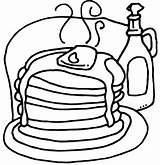 Pancake Coloring Pages Print Pages14 Pancakes Food If Kids Gif sketch template