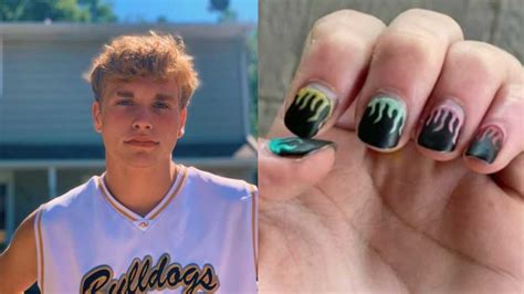 teen gets suspended for wearing nail polish to school