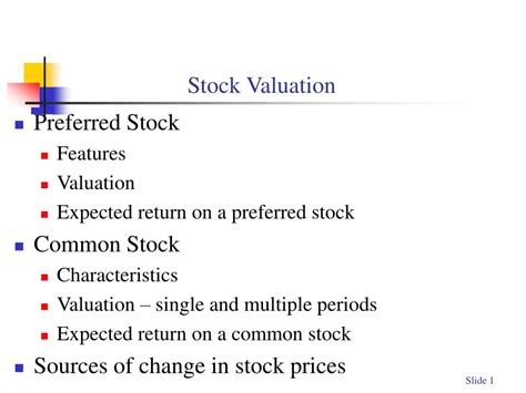 Ppt Stock Valuation Powerpoint Presentation Free Download Id 6809899