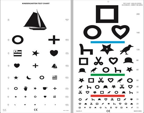 printable kindergarten eye chart