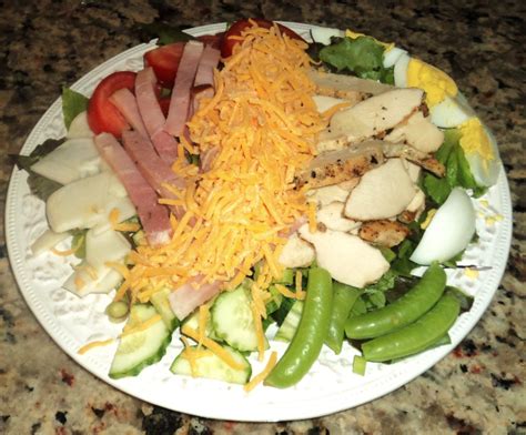 yamdankee repurposing leftovers chef salad