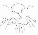 Clouds Designlooter sketch template