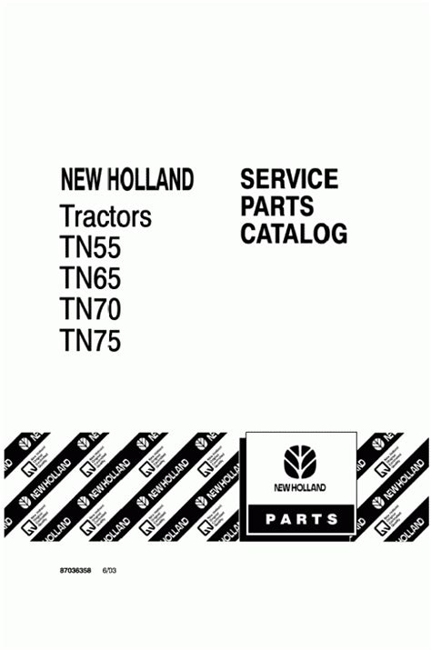 holland tn tn tn tn parts catalog