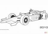Coloring Car Pages Indy Racing Dale Bsa Coyne 2010 Printable Drawing sketch template