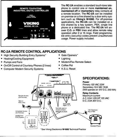 viking rc  tone controllers  manual