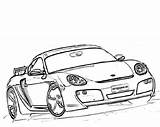 Coloring Pages Porsche 911 Rally Drawing Cars Car Mclaren Gt3 P1 Colouring Ken Block Printable Cayman Drifting Getcolorings Getdrawings Race sketch template