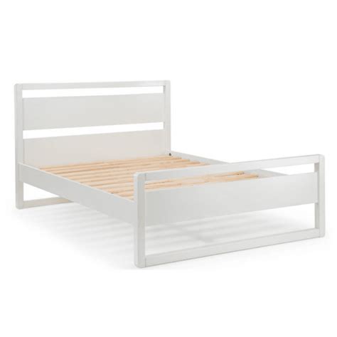 studio elton white bed frame bed frames  simply beds uk