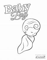 Coloring Baby Boy Pages Printable Drawing Its Babies Print Clipart Kids Easy Creatables Color Location Brother Drawings Sister Popular Getcolorings sketch template