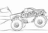 Monster Truck Pages Coloring Prowler Grinder sketch template
