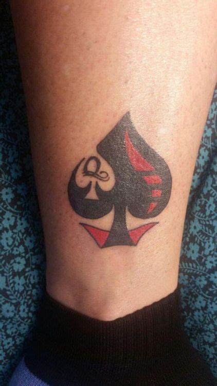 pin by fox bat on qos queen of spades tattoo spade tattoo tattoos