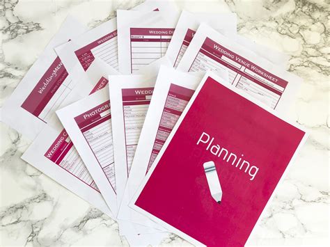 blog    printable wedding planner today