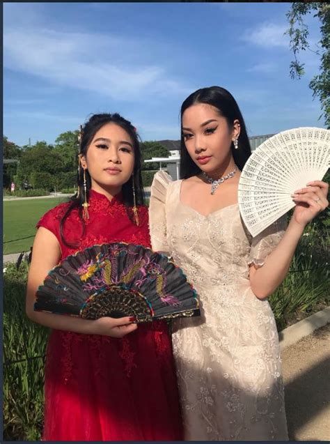 filipino american teen rocks traditional gown  prom asamnews