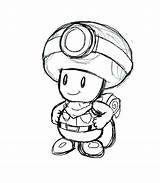 Toad Coloring Pages Mario Super Printable Color Getcolorings Print Getdrawings sketch template