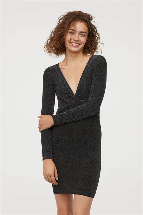 Handm Long Sleeved Dress Cheap Party Dresses Popsugar Fashion Photo 2