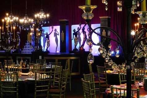 great gatsby theme  prop hire  event styling