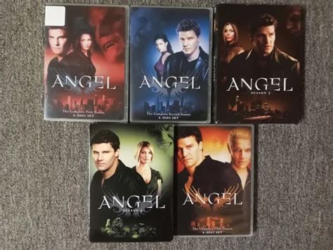 angel tv series dvd seasons   complete series box set  discs total