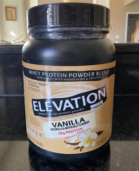 millville elevation vanilla protein powder aldi reviewer