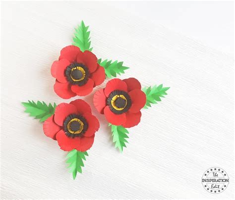 poppy flower  poppy craft template  inspiration edit