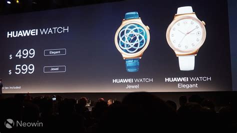 huawei doubles down on smartwatch with jewel and elegant neowin