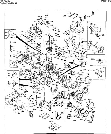 diagram andor partslist yardman snowblower engine tecumseh