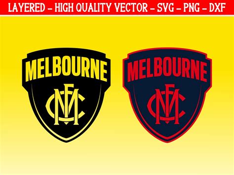 melbourne logo svg cut files layered melbourne vector vectorency