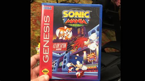 The Genesis Cover For Sonic Mania Plus Celebrates 90s Sega Box Art