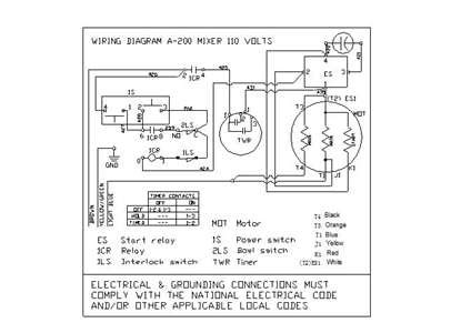hobart  mixer parts diagram diagram resource gallery