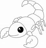 Scorpion Beginner Vecteezy Cricut Adults sketch template