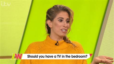 stacey solomon reveals she watches films whilst having sex