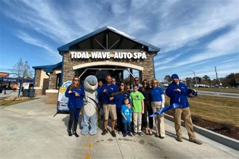 tidal wave auto spa opens  location professional carwashing