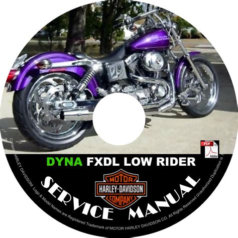 1999 harley davidson fxdl dyna low rider service repair