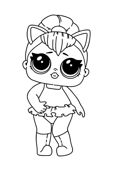 lol kitty queen coloring pages book  kids
