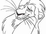 Scar Coloring Lion King Pages Getdrawings Getcolorings sketch template