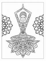 Yoga Meditation Printable Ausmalbilder Chakra Ausmalen Getcolorings Zeichnen Erwachsene Aufkleber Skizzen Zen sketch template