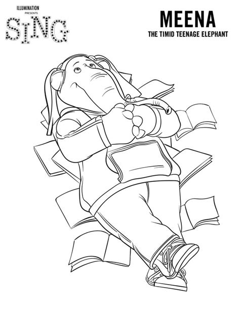 sing coloring pages  coloring pages  kids sing