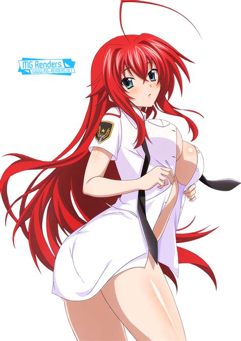 high school dxd rias gremory render 261 anime png