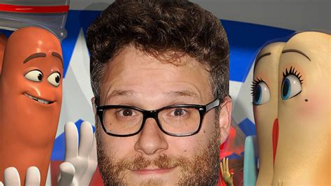 seth rogen on the insane ‘sausage party orgy and almost performing at
