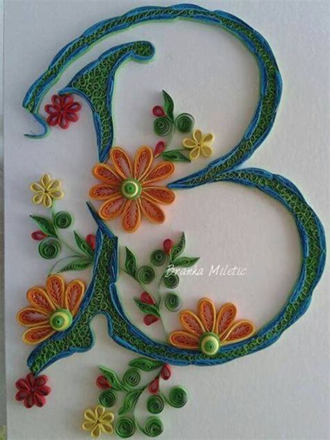 quilling letter  quilling quilling wall art living room