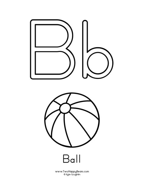coloring pages letter  ball coloring pages