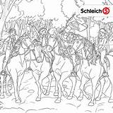Schleich Ausmalbilder Pferde Malvorlagen sketch template