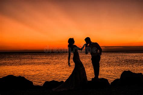 just married couple kissing stock image image of adult