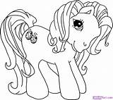 Little Pony Coloring Pages Printable Ponies Kids sketch template