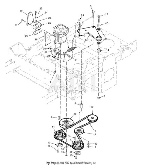 scag smwc  wildcat sn   parts diagram  drive system components