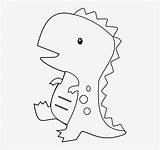Dinosaur Clipart Cute Coloring Dinosaurs Pages Easy Transparent Seekpng Clipground sketch template
