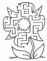 Mazes Printable Kids Maze Flower Coloring Pages Game Fun Preschool Printables Children Tipster Teacher Puzzle Activities Puzzles Worksheet Print Worksheets sketch template
