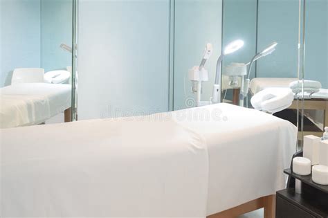 Spa Massage Table Stock Image Image Of Room Empty Space