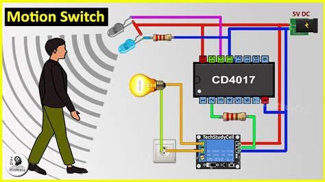motion sensor light switch  cd ir sensor  home youtube