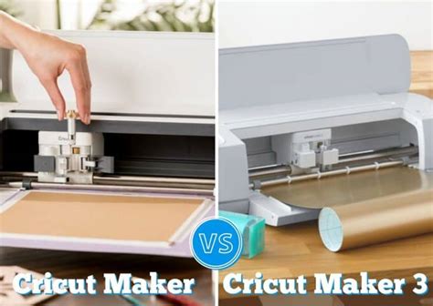 cricut maker  cricut maker  side  side comparison