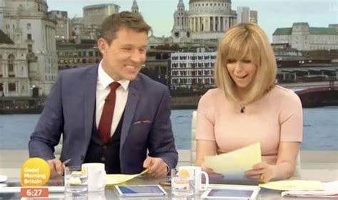 Good Morning Britain Presenters Laugh Over Sex As Ben